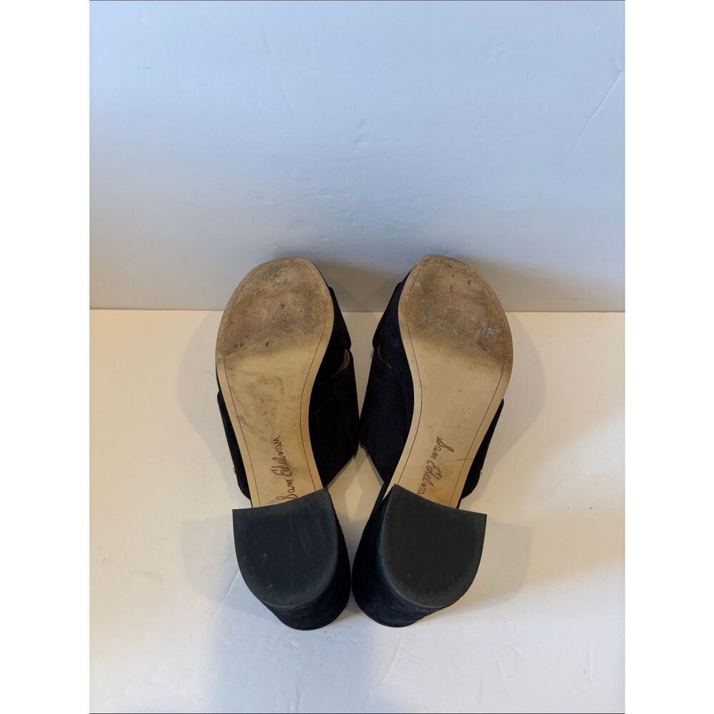Sam Edelman Black Suede Crisscross Sandals - Picture 5 of 6